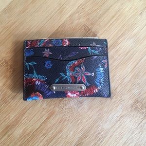 Rebecca Minkoff floral card case